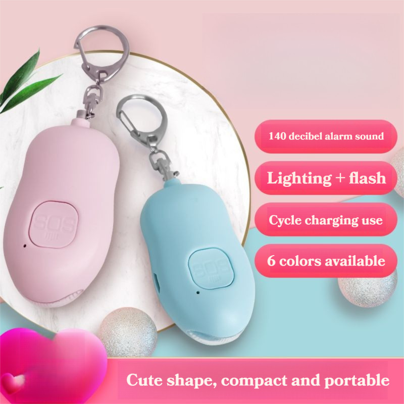 Personal alarm, self-defense keychain, women's anti wolf device ...
