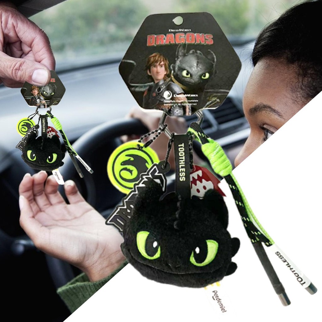 Toothless Keychain How To Train Your Dragon Charm Anime Figure Trendy ...