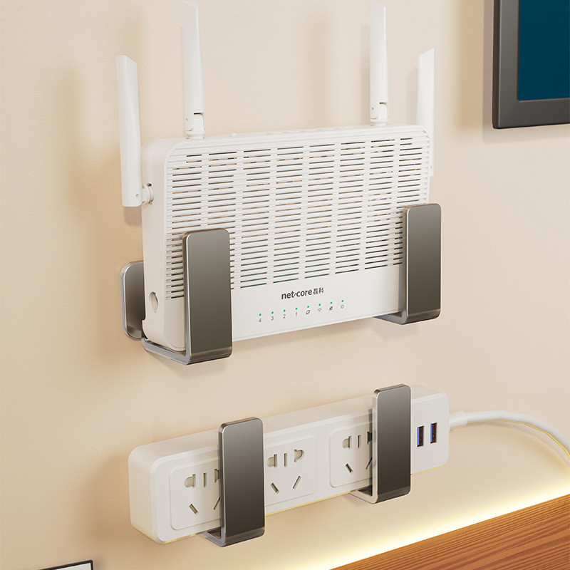 Router Placement Rack wifi Shelf Socket Holder Wall Bracket Set-Top Box ...