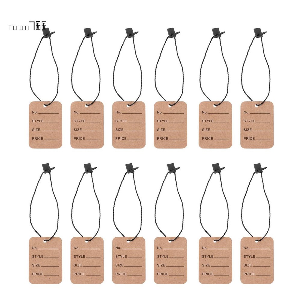1000 Pieces Price Tags and Hang Tag String, Clothing Tags for Clothing ...