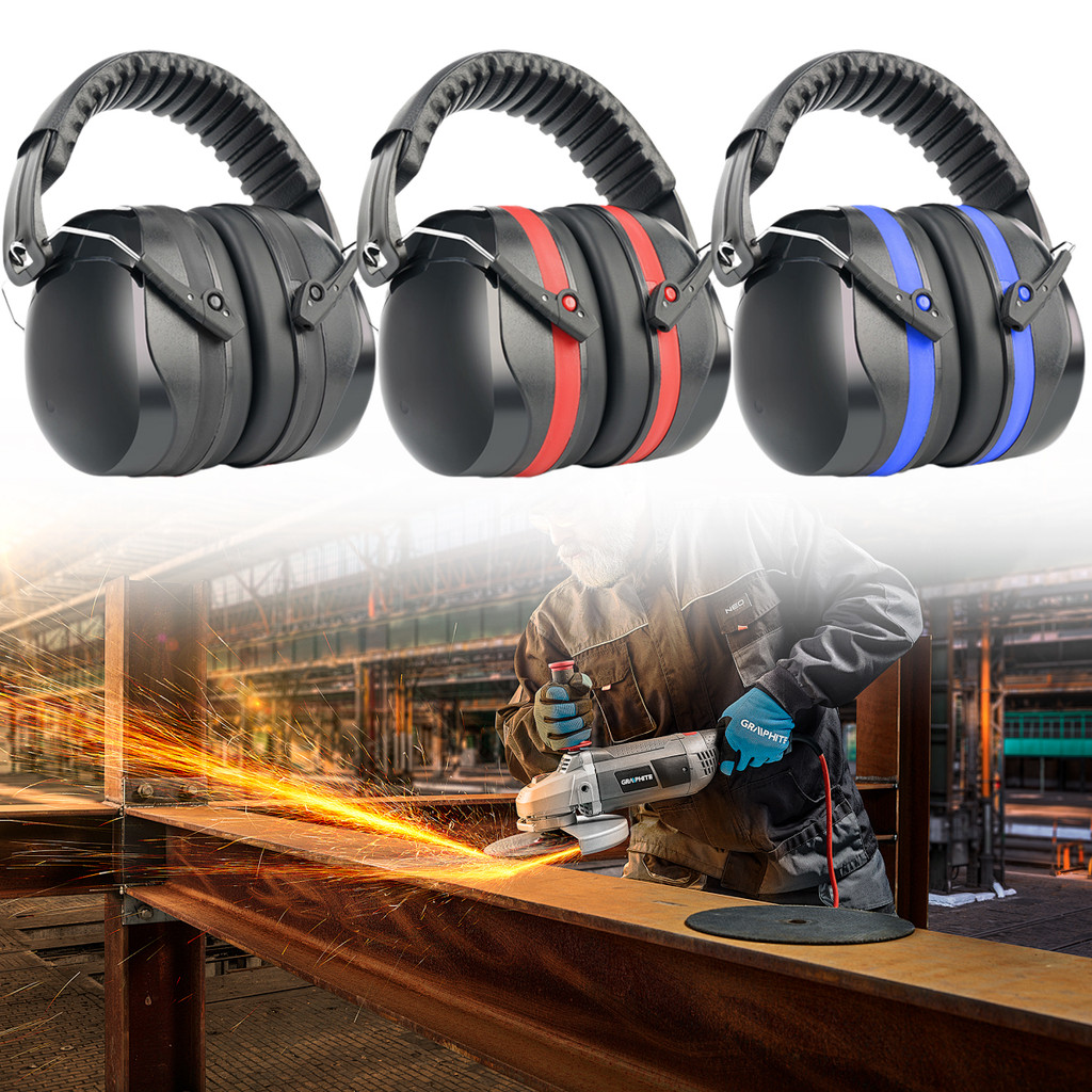 Soundproof Earmuffs Adjustable Headband Headphones Noise Blocking at ...
