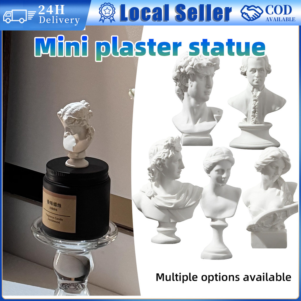 Mini Plaster Statue Greek Mythology Plaster Statue Gypsum Bust ...