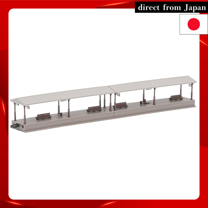 TOMIX N Gauge Island Platform Local Type Roofed Extension Part 4258 ...