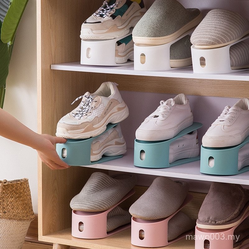 Shoe Cabinet Storage Shoe Handy Tool Adjustable Shoe Rack Space-Saving ...