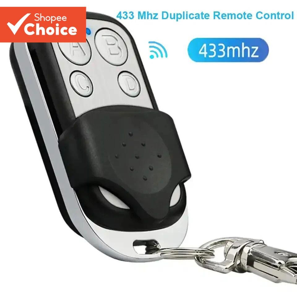 Metal Push Button Remote Control Transmitter ABCD / Lock Unlock 4Button ...