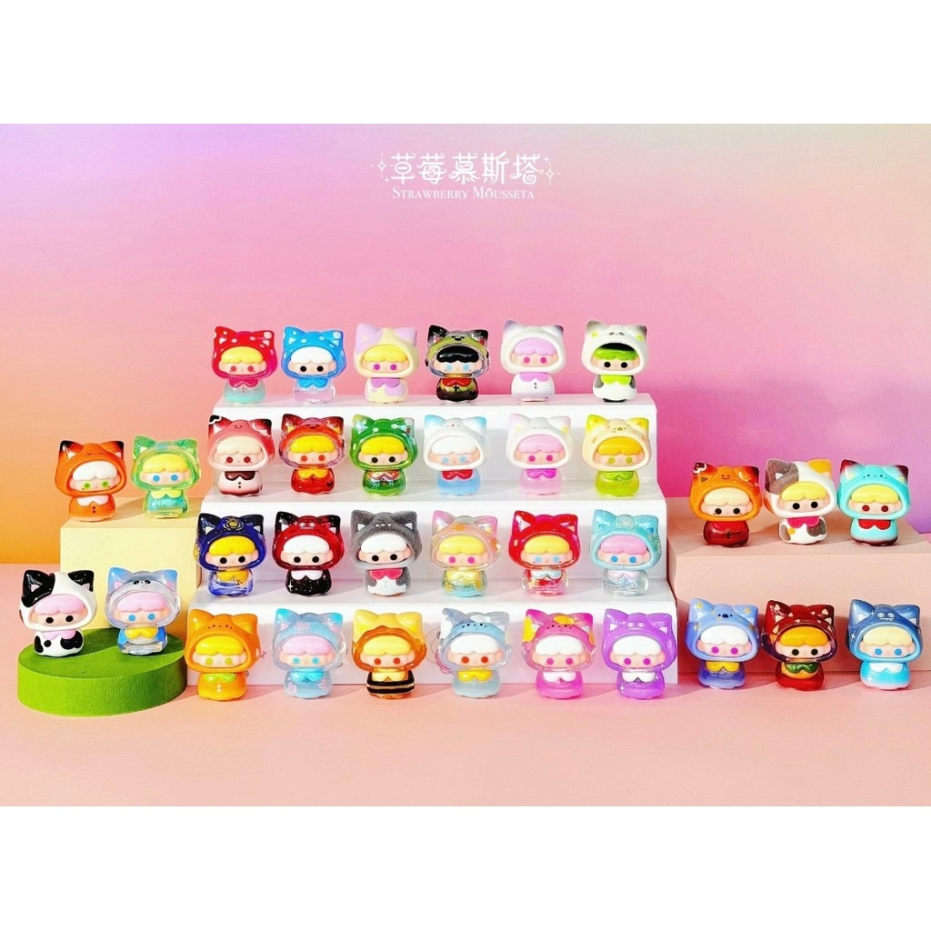 Momoka Forest Fairy Tale Town Mini Bean Pvc with Number【24 Pcs ...