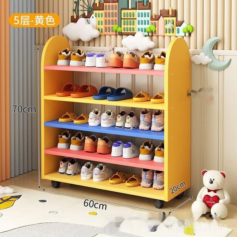 Mini Door Small Shoe Rack Children's Shoe Cabinet Household Baby Indoor ...