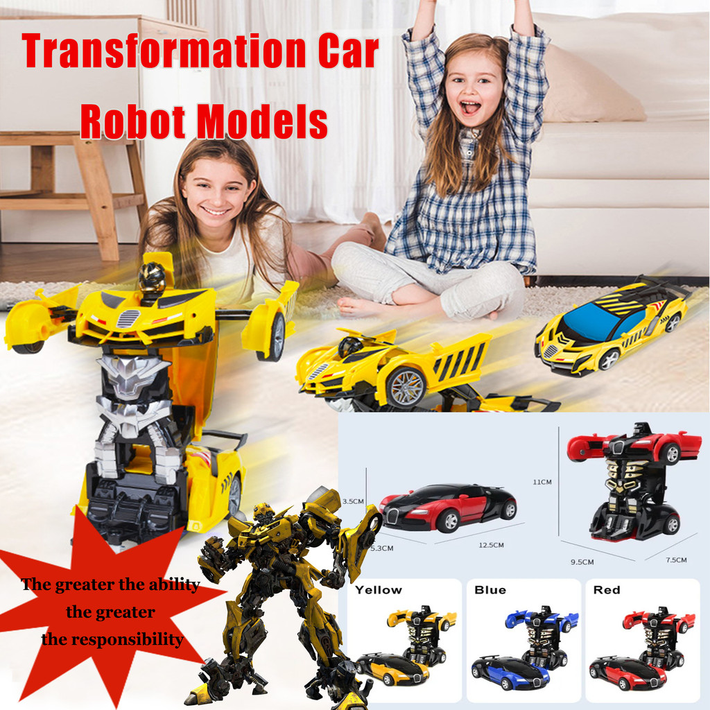 2in1 Transform Car Vehicle Model Car Robot Models Deformation Car ...
