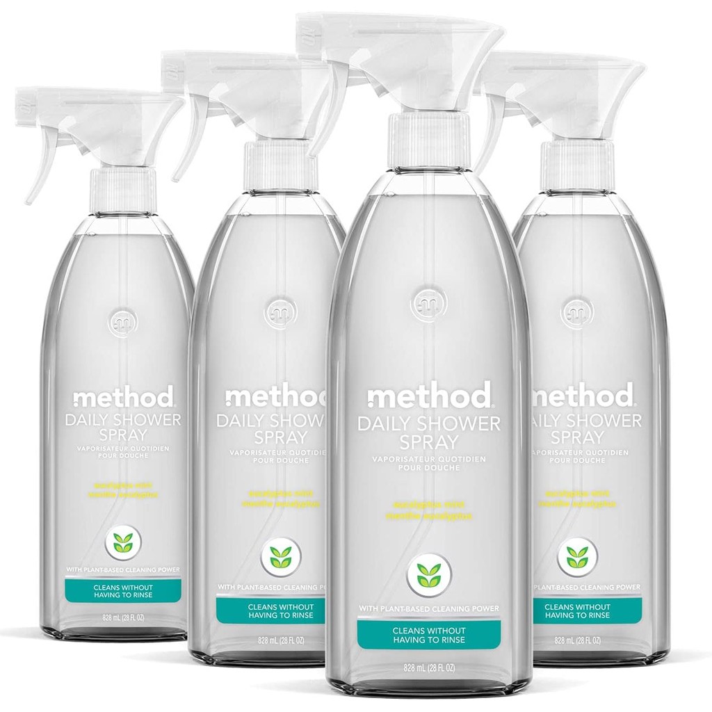 Method Daily Shower Cleaner Spray, Plant-Based & Biodegradable Formula ...