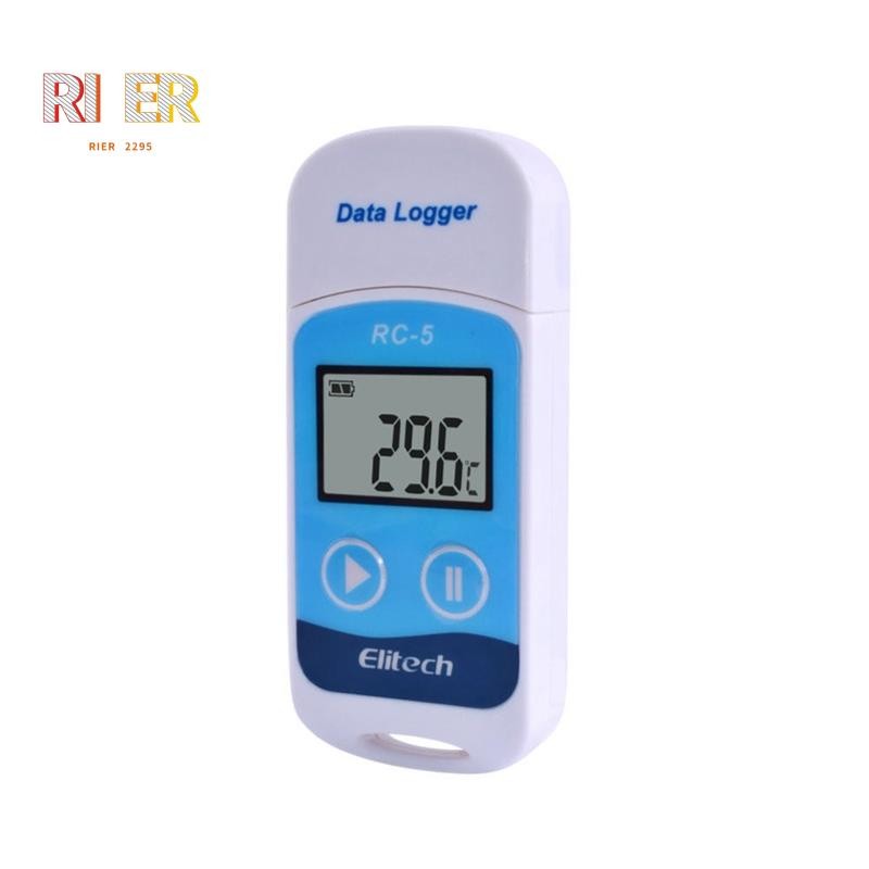 RC-5 High-Precision Digital USB Temperature Data Logger for Warehouse ...