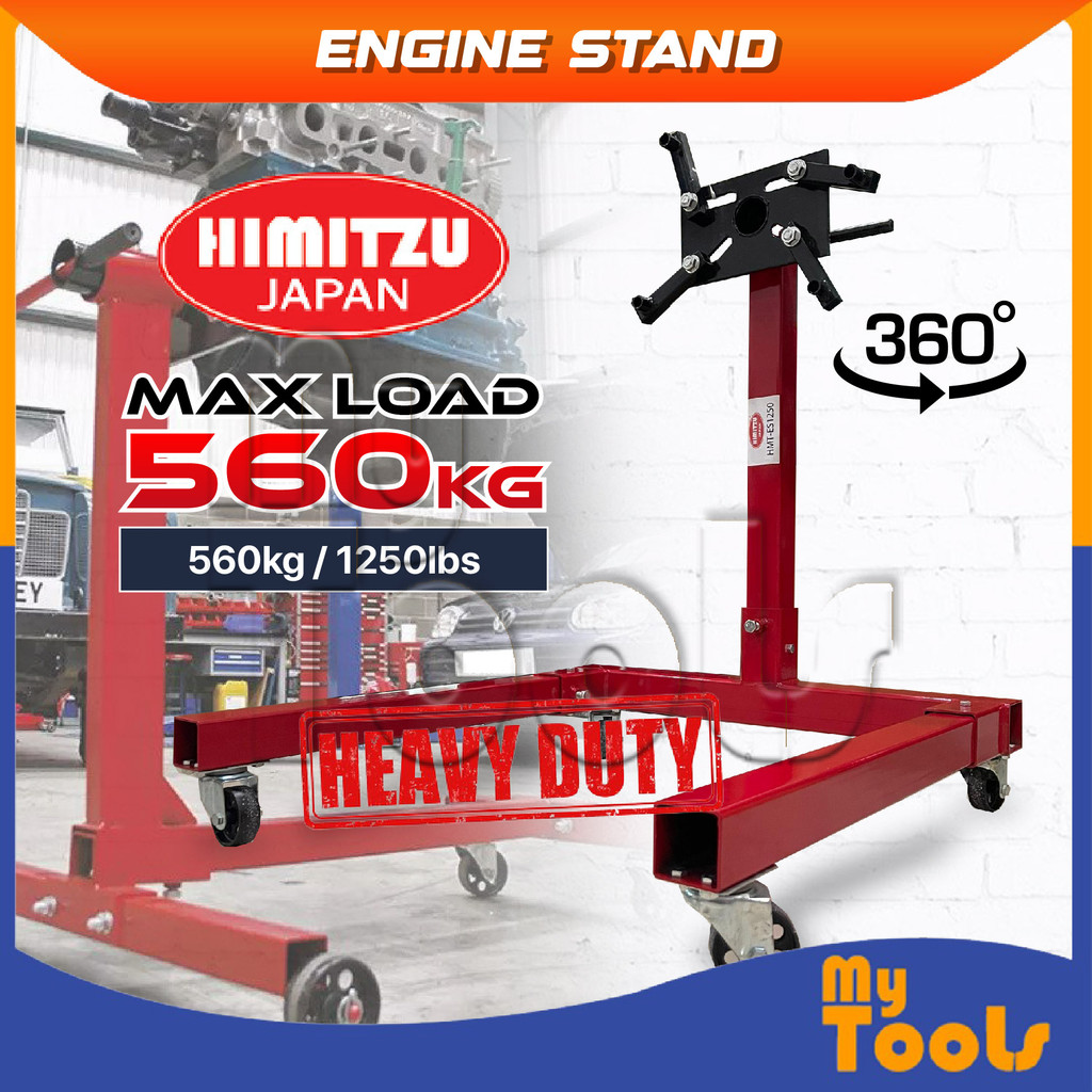 Mytools HIMITZU JAPAN 560KG 1250lbs Engine Stand | Heavy Duty ...