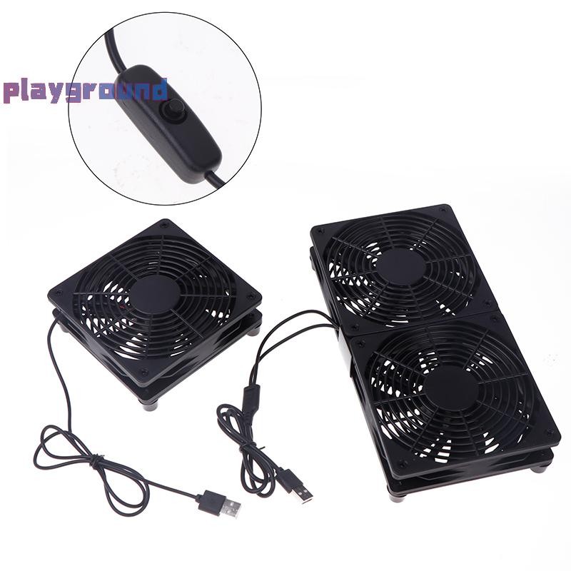 [playground] 1 Set High Airflow Cooling Fan For Router Modem Receiver ...