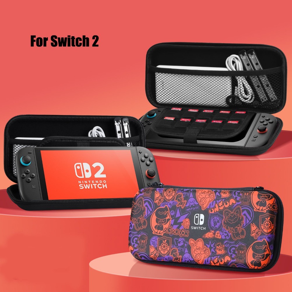 Pokemon Scarlet Violet Large Capacity Carrying Case for Nintendo Switch ...