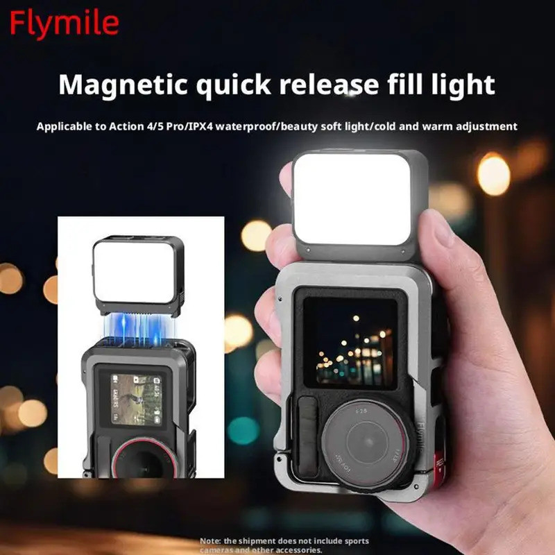 Universal Camera Magnetic Quick Release Lighting For DJI OSMO Nano/360 ...