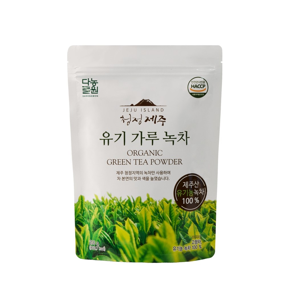 Danongwon Jeju Island Organic Green Tea Powder 200g | Shopee Malaysia