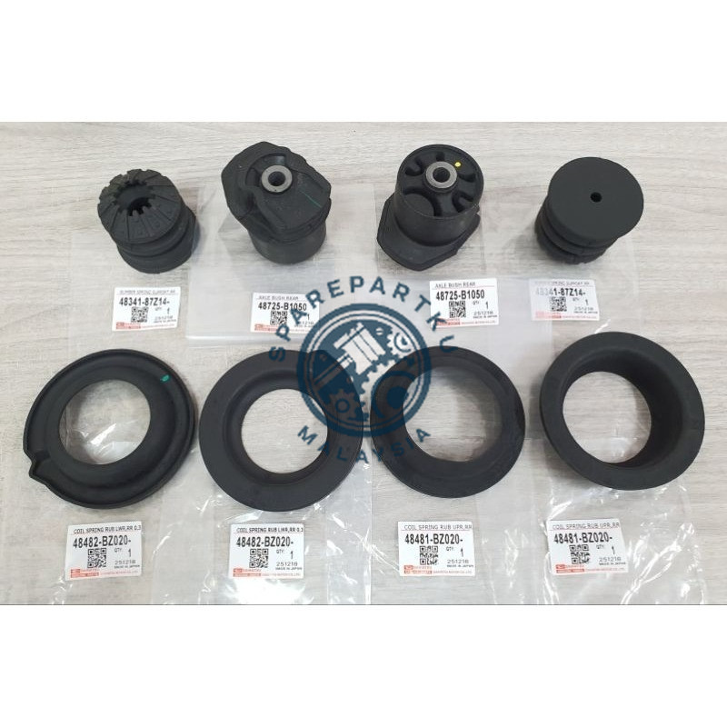 PERODUA MYVI/VIVA/MYVI LAGI BEST- 8 IN 1 SET - REAR UPPER/LOWER COIL ...
