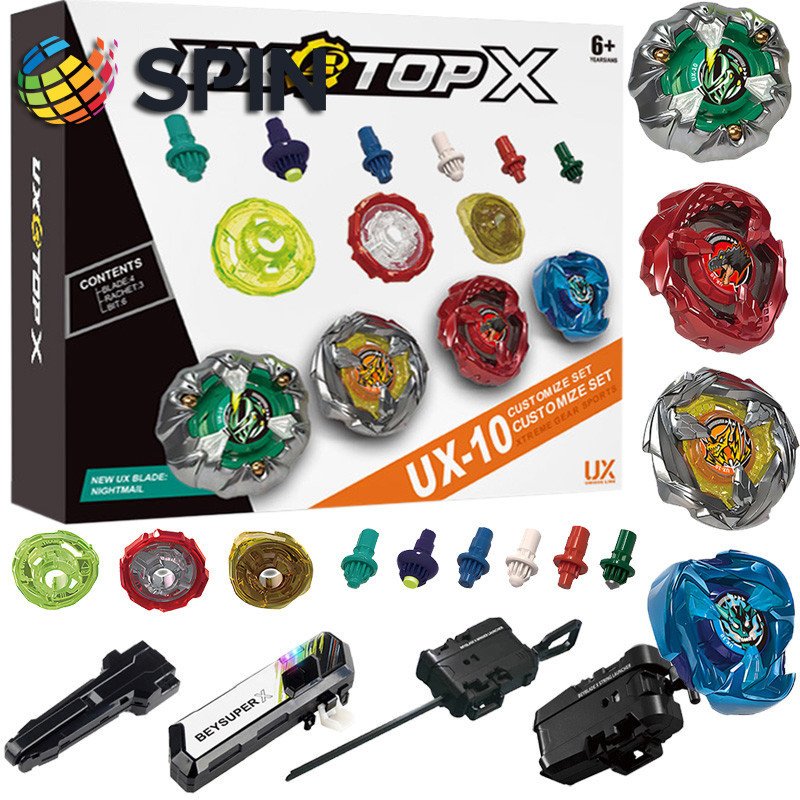 Beyblade X UX-10 Knight Mail Customized Set Beyblade Xtreme with ...