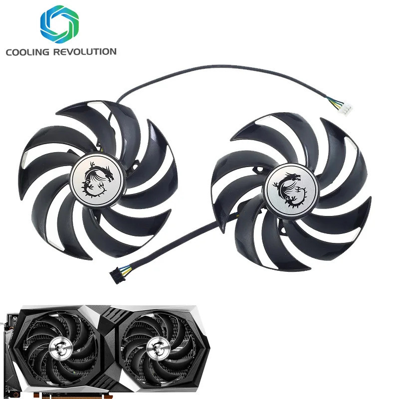Ventola PLD10010S12HH Per Scheda Grafica MSI GTX 1080 Ti 1080 1070 1060 RX470 480 570 580 GAMING Graphics Card Cooler Fan - Foto 12