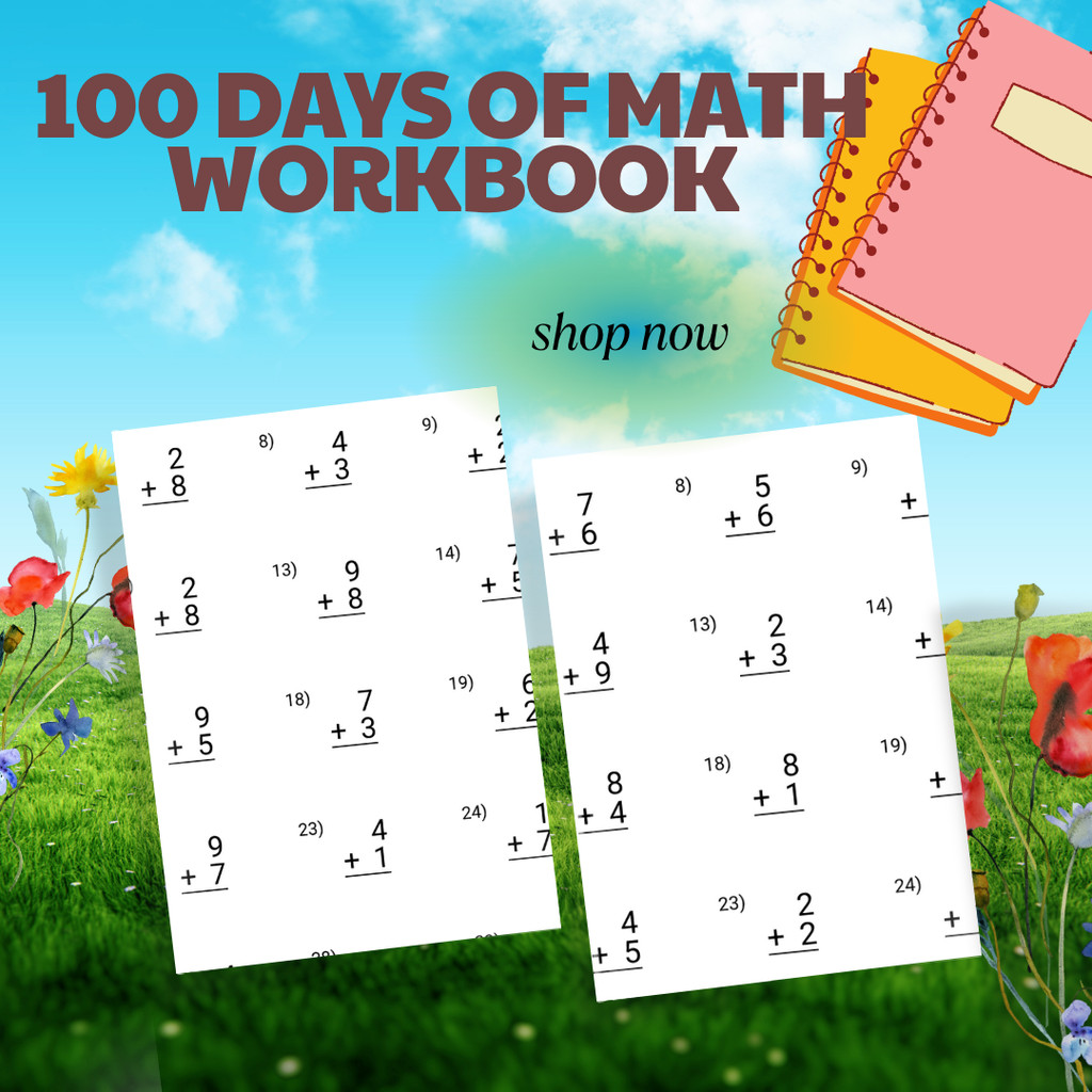 PDF 100 Days of Mathematics Challenges for Kids | Printable Mathematics ...