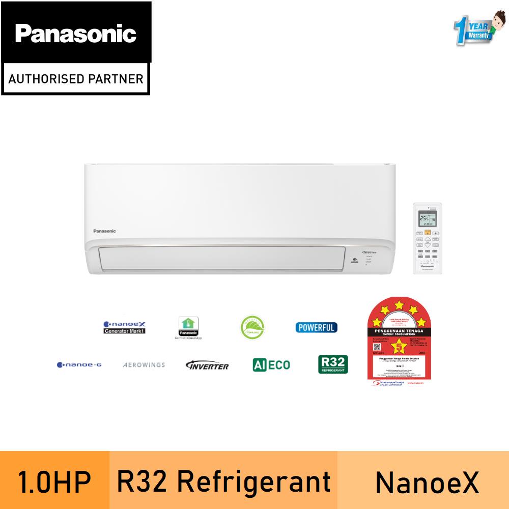 Panasonic Cs Xpu10wkh 1a 10hp X Deluxe Inverter R32 Aero Series Air Conditioner Cscu Xpu10wkh 8766