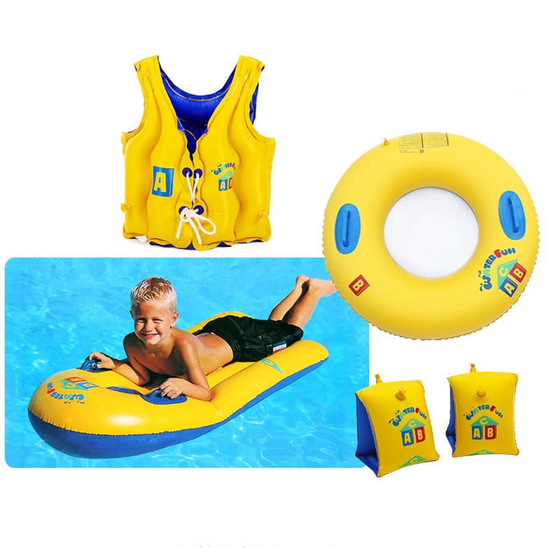 PVC Children's Inflatable Arm Ring Float Ring Life Jacket Float Row