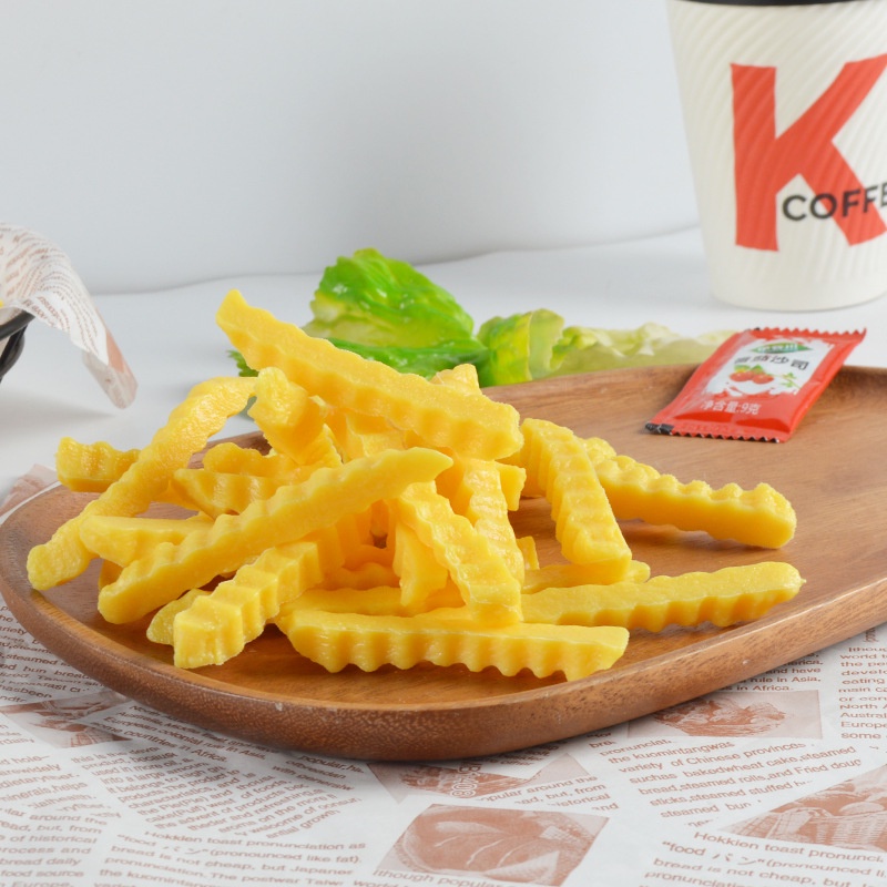 5 Pcs Artificial French Fries Fake French Fries Realistic Plastic ...