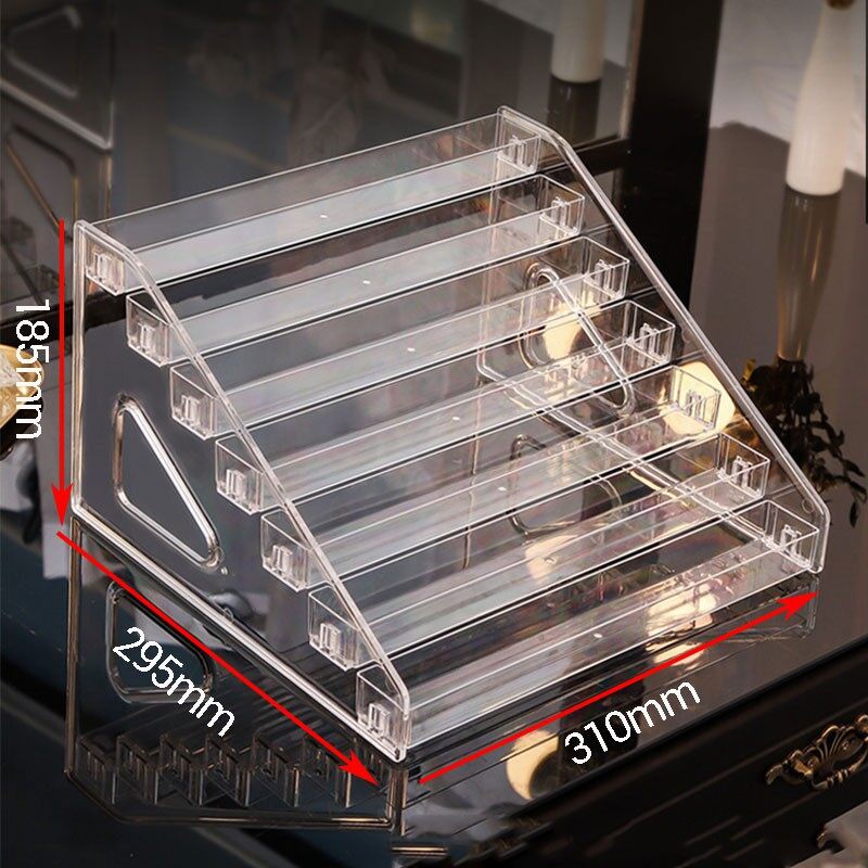 Lipstick Display Rack Eye Shadow Nail Gel Polish Show Storage Arcylic ...