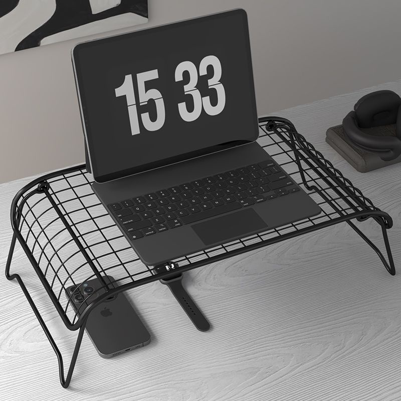 Laptop Stand Storage Cooling Barbecue Stand Desktop Elevated Stand