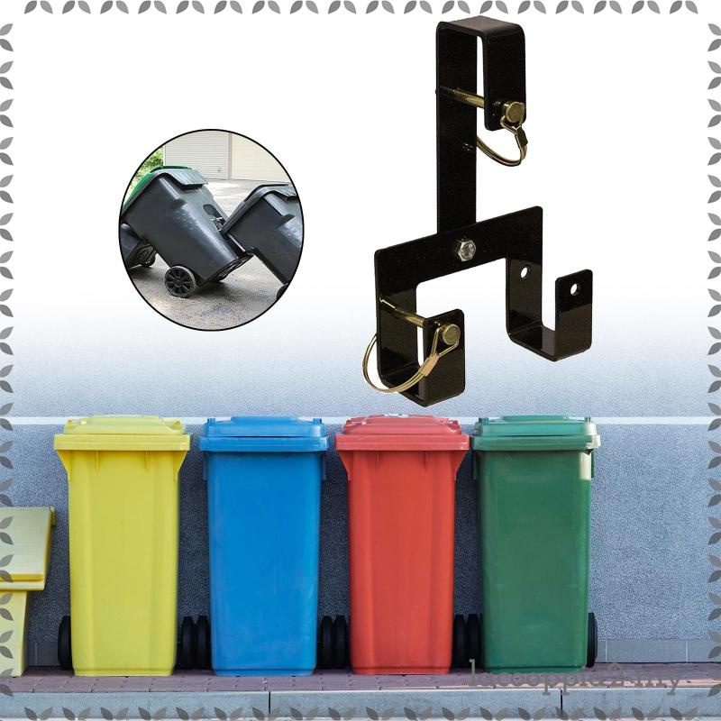 [LacooppiabcMY] Trash Can Receiver Coupler Tow Hawling Clips Carrier