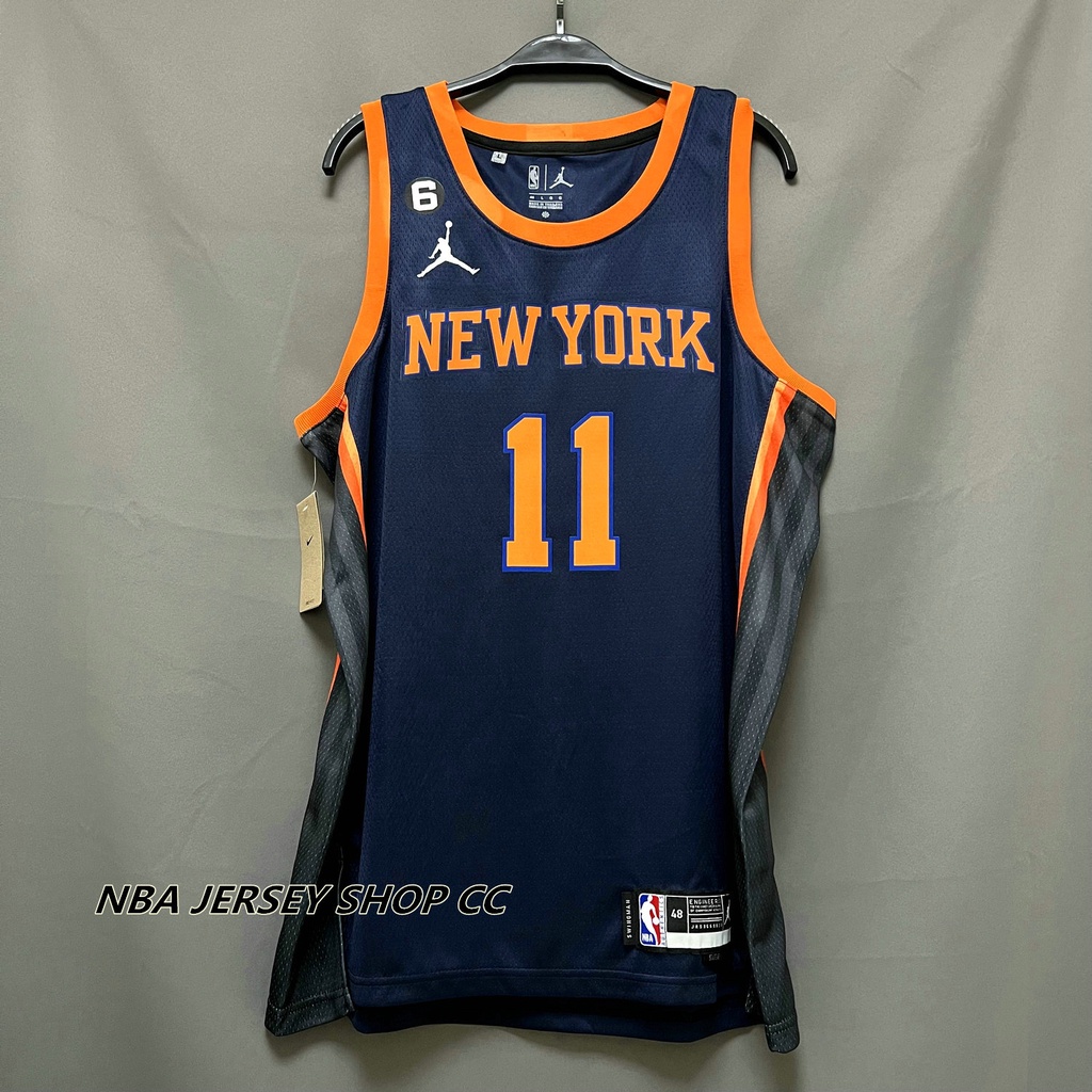 Men's New Original NBA New York Knicks #11 Jalen Brunson 2022-23 ...