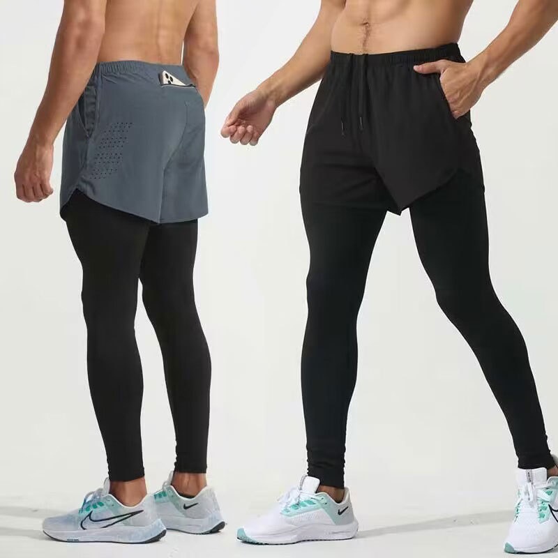 S - 3XL) PRO COMBAT Tight Pants Men leggings Gym Hiking Running