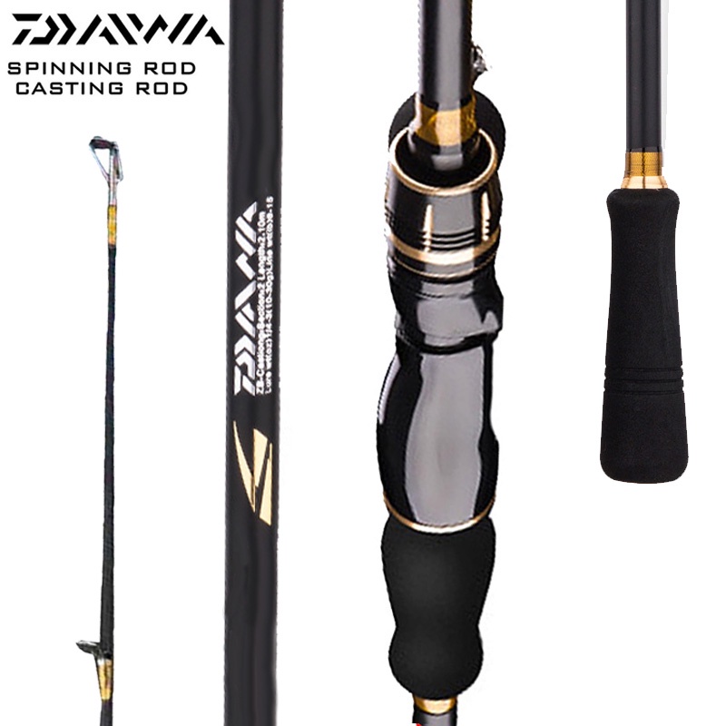 Spinning Casting Fishing Rod Pole Bait Lure High Carbon M Power