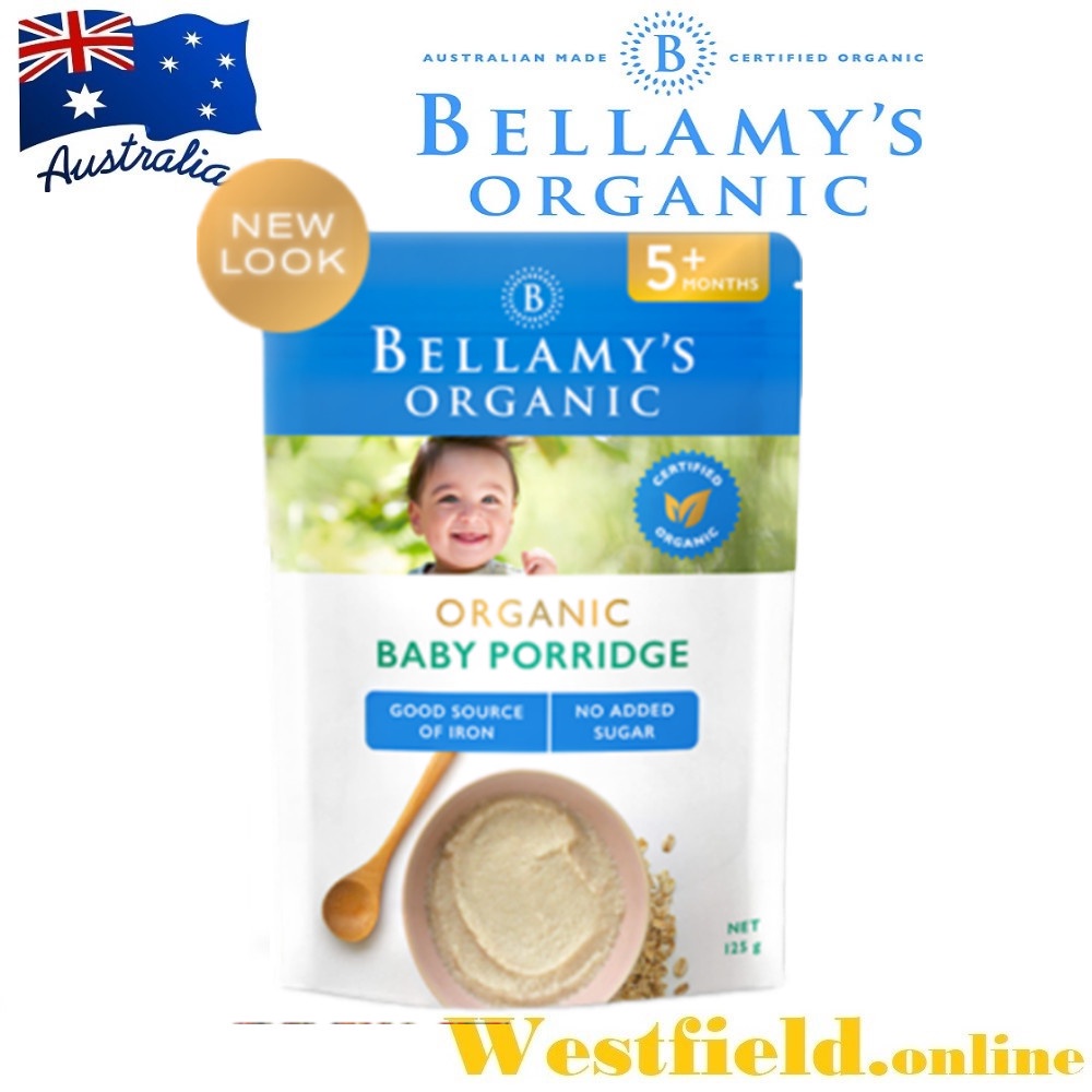 [Australia Import EXP 07/2025] Bellamy's Organic Baby Rice Porridge 5 ...