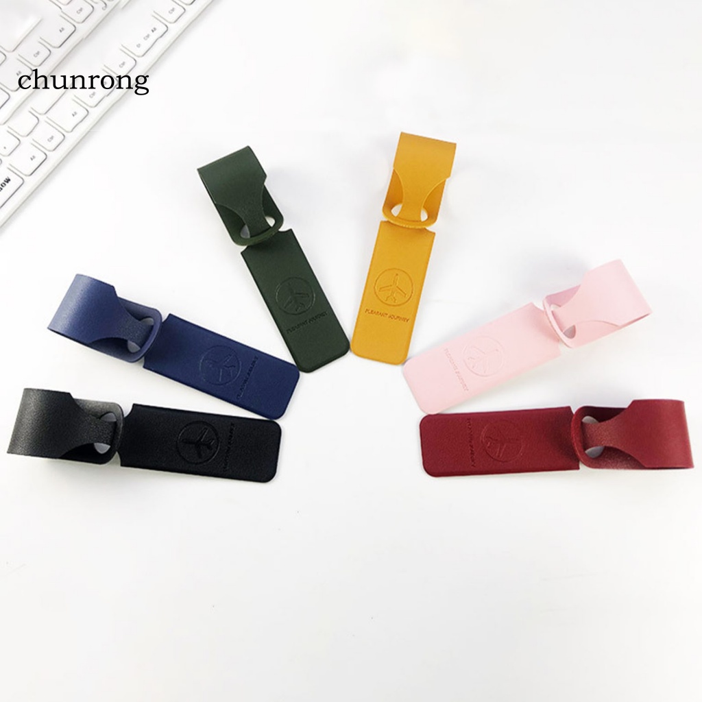 chunrong Versatile Luggage Tag Luggage Tag with Name Id Card