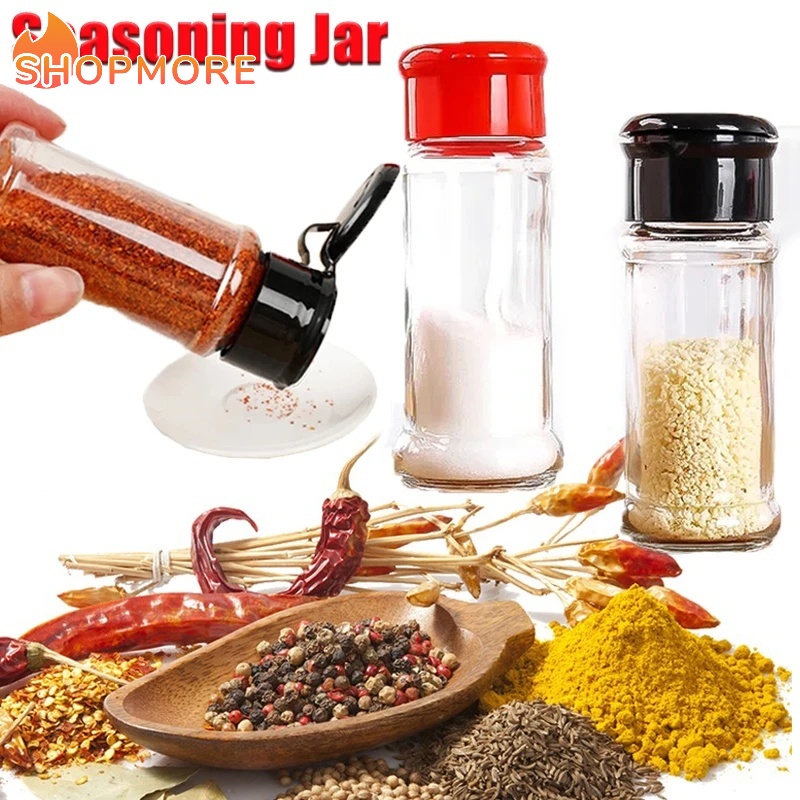 Spice Cans Plastic Salt Pepper Seasoning Bottle Kitchen Storage ...