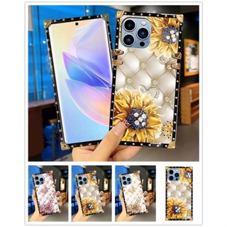 mirror case ITEL S18 4G A18 P38 P37 PRO P36 A58 LITE A56 S17 S16 VISION 3 2  1 PLUS Fashion Glossy Phone Case Luxury Square gold Cover