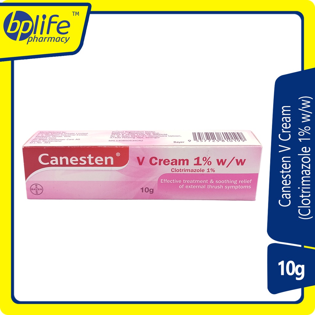 Canesten V Cream 10g Shopee Malaysia