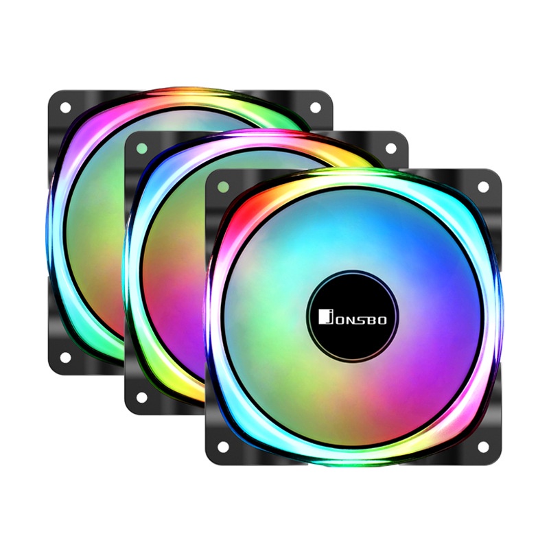 Qiao Sibo FR-701 Phantom Desktop Computer Case Fan 5V Three-Needle ARGB ...