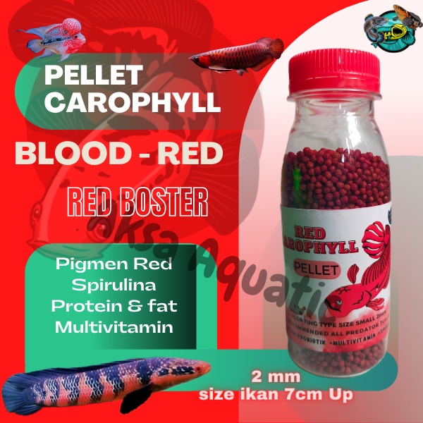 Red Carophyll Fish Formula - Pure Pigment Enhancer For Red Colored Fish
