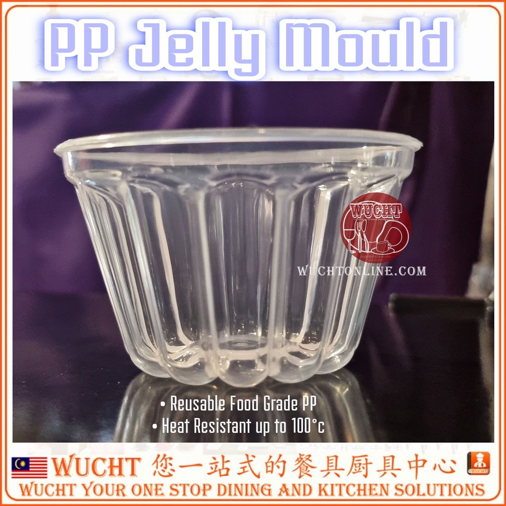 【WUCHT】Reusable Plastic Jelly Acuan Puding Pudding Mould Jelly Mould ...