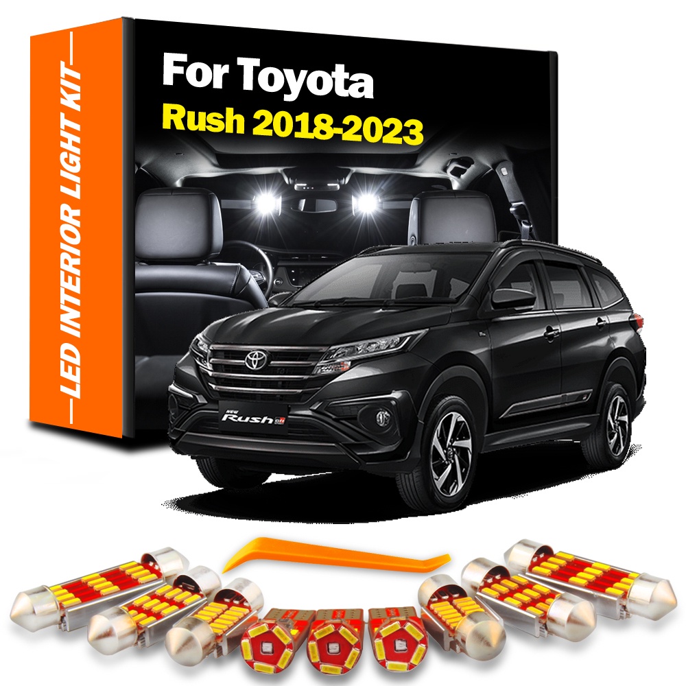 8Pcs Canbus LED lamps For Toyota Rush 2018 2019 2020 2021 2022 2023 LED ...