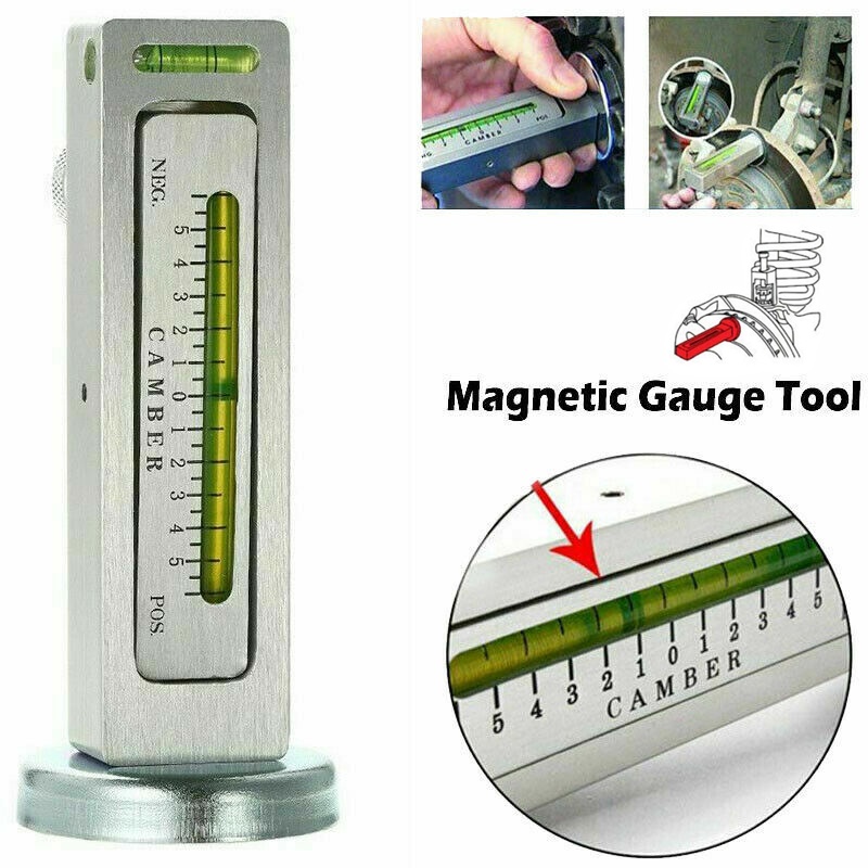 24h delivery🔥Car Universal Magnetic Camber Gauge Magnet Alignment ...
