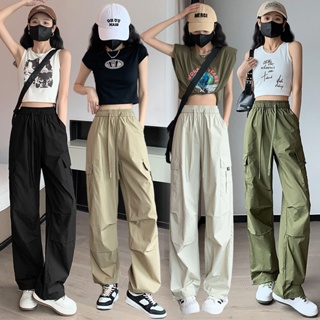 Cargo Pants Woman Long Pants Jogger Pants Women High Waist Pants Seluar  Panjang Perempuan Viral Korean Style Women Pants Fashion Trousers Women New  Style