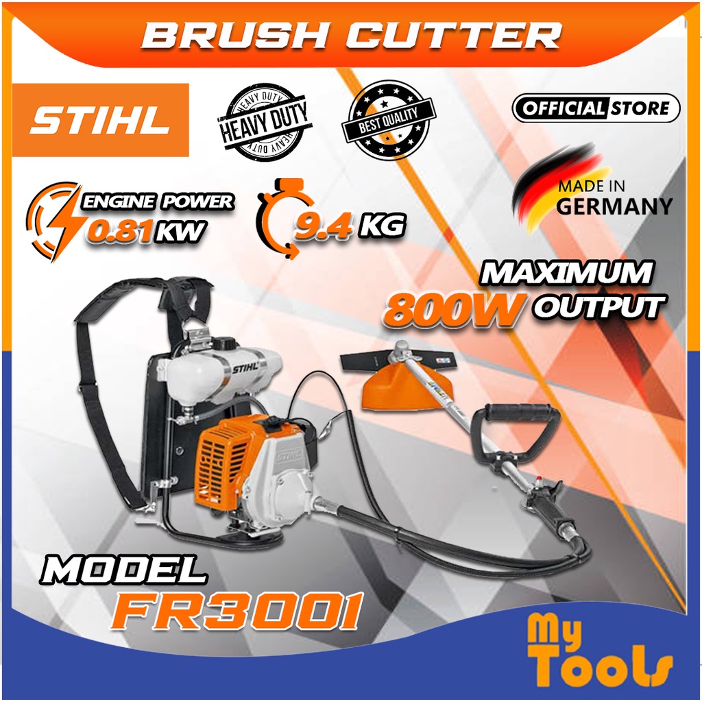 Mytools STIHL FR3001 Brush Cutter Heavy Duty Shopee Malaysia