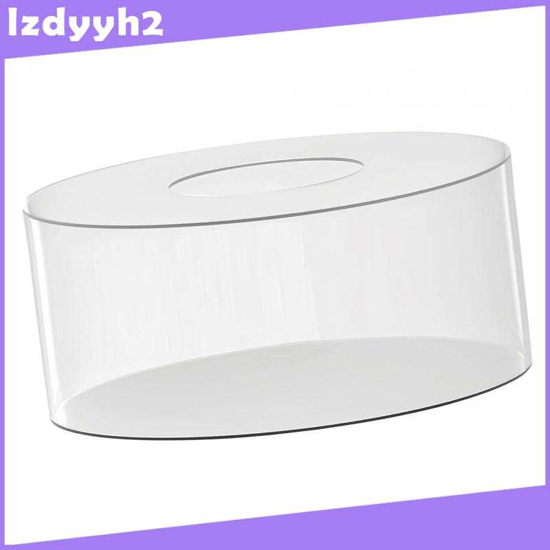 [LzdyyhacMY] Fillable Acrylic Cake Stand Clear Cake Topper Cylinder