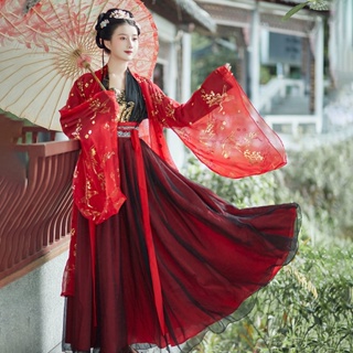 Chinese Style Long Coat Tang suit Women - Fashion Hanfu