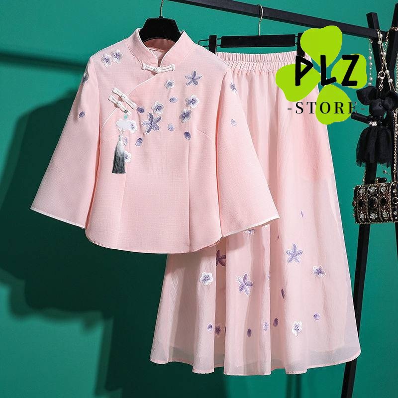 Baju Kurung Modern Plus Size Baju Raya Hanfu Hanfu Qipao Tang