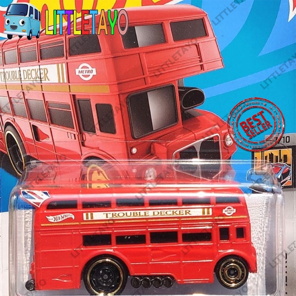 hot wheels london bus