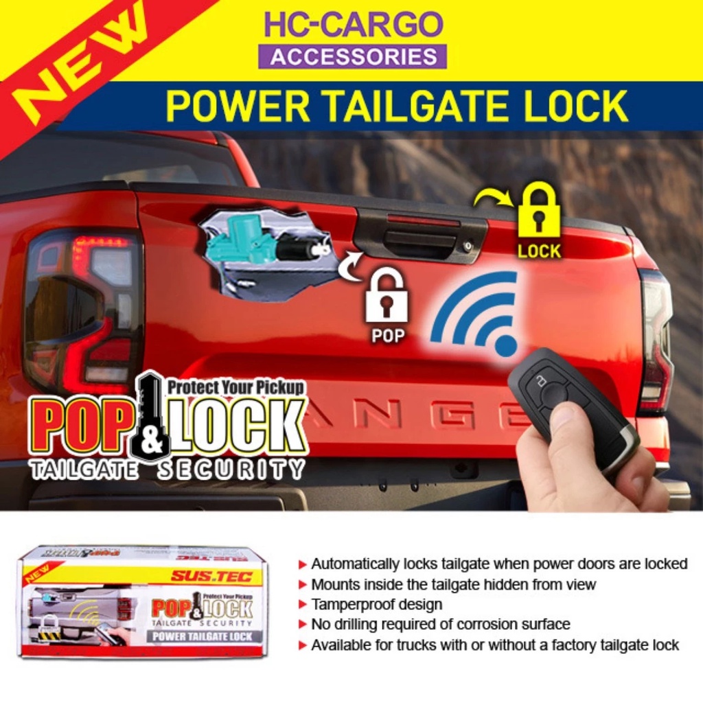 Sus Tec Ford Ranger T9 2014 - 2024 XL XLT XLT Plus Wildtrak POP AND ...