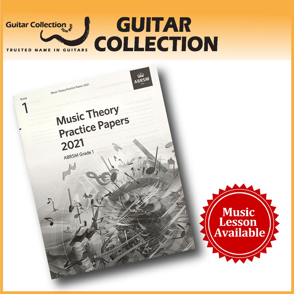ABRSM Music Theory Sample Practice Papers Grade 1 (2021) | Shopee Malaysia